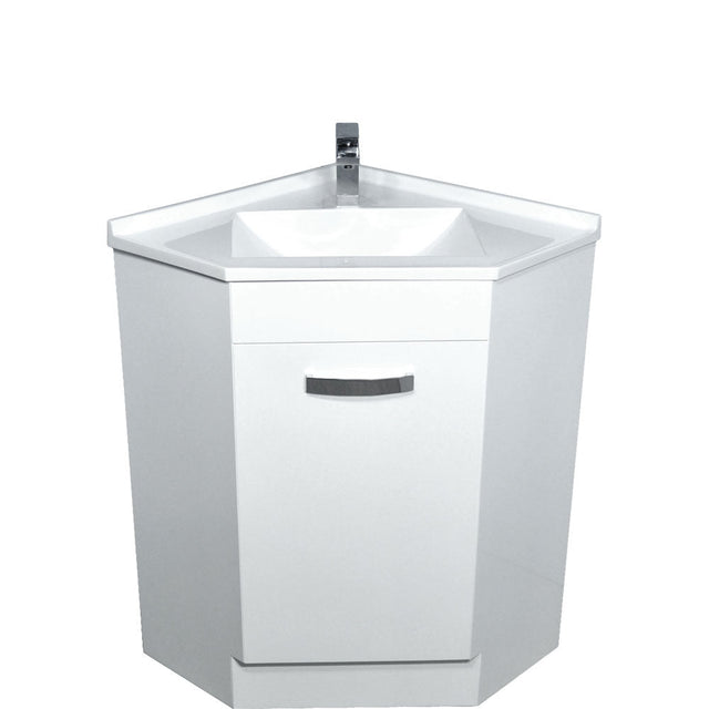 Fienza Corner 600 Pc6060 White Vanity Unit - Special Order Units