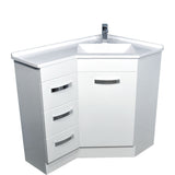 Fienza Pc9060 Corner 600X900 Vanity Unit White - Special Order Units