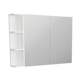 Fienza PS105 Pencil Edge 900 Mirror Cabinet, 1 Side Shelf