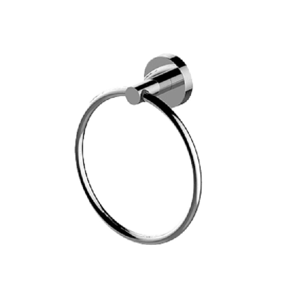 Abey Poco Towel Ring, Chrome, PTR