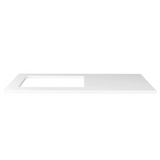 Otti LA-1060-BOHB-PW Hampshire Laundry Cabinet, 1060mm, Black / Pure White Top