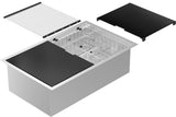 Abey Pz340D Piazza Plus Double Bowl Sink Top Mounted Kitchen Sinks