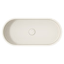 Fienza RB013W Jada Pill Concrete Above Counter Basin, Warm White