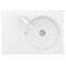 Fienza RB039R-1 Reba Right Bowl Wall Basin, One Tap Hole