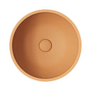 Fienza RB074TU Alba Round Concrete Above Counter Basin, Tuscan