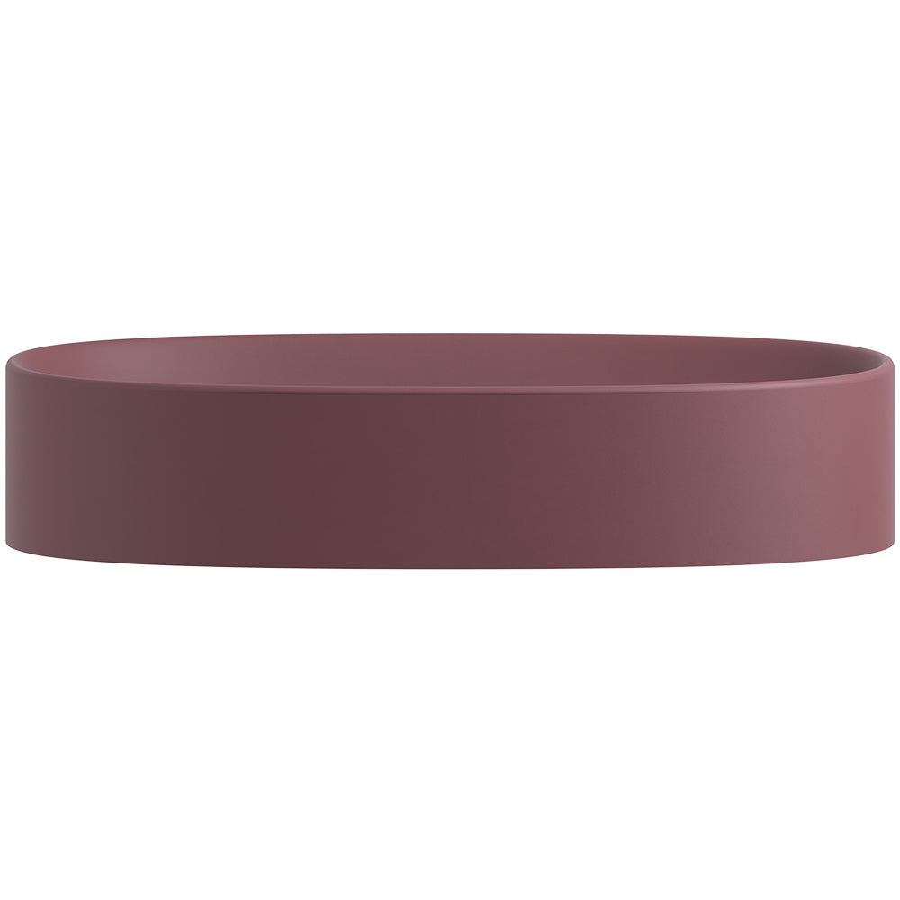 Fienza RB145MU Paloma Pill Concrete Wall Hung Basin, Mulberry