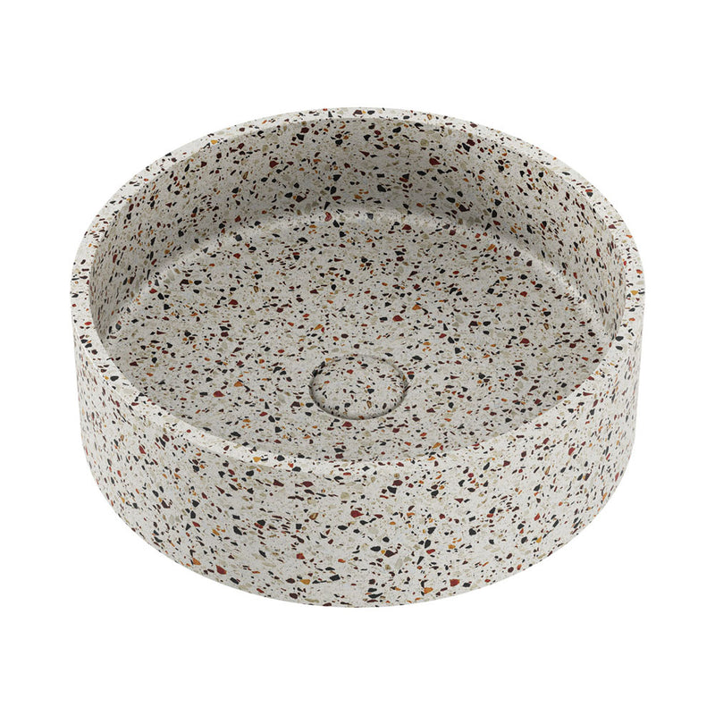 Fienza RB199TZ Jada Concrete Above Counter Basin, Terrazzo