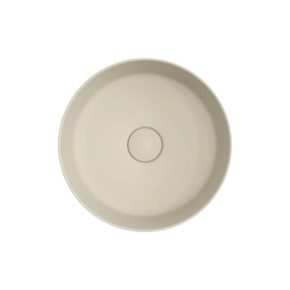Fienza RB3280MK Reba 310mm Basin Mini Above Counter, Matte Khaki