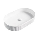 Fienza RB464MW Eleanor Oval Above Counter Basin, Matte White