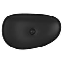 Fienza RB489B Pebble Large Above Counter Basin, Matte Black