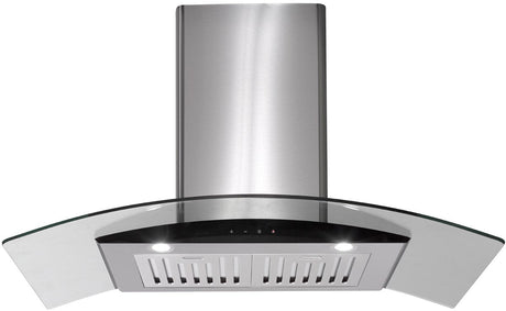 Baumatic B-Rgt9 90Cm Curved Glass Canopy Rangehood Rangehoods