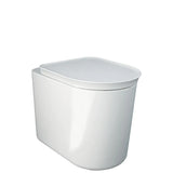 Fienza RKT1347WA-GE Rak Valet Wall Faced Toilet Suite, S Trap, Geberit Sigma Cistern, No Button, Gloss White