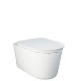 Fienza RKT1446MW-V4 Rak Valet Wall Hung Toilet Suite, Viega V-04 Cistern, No Button, Matte White