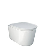 Fienza RKT1446W-RT Rak Valet Wall Hung Toilet Suite,  RT Cistern, No Button, Gloss White