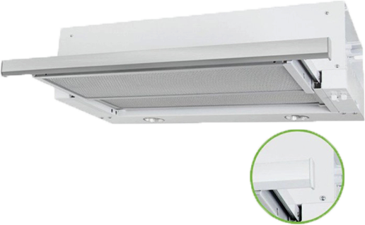 Robinhood Rles61Ss-Wh 60Cm Slide Out Undercupboard Rangehood