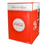 Husky 130L Solid Door Coca-Cola Branded Bar Fridge CKK130-167-AU-HU.1