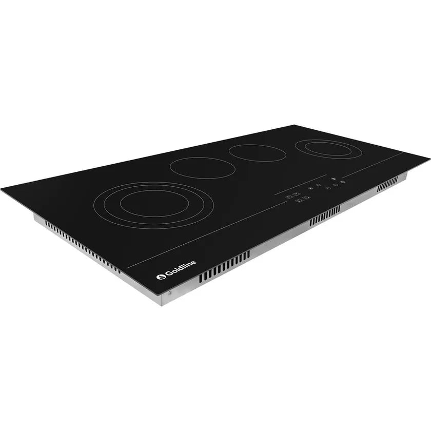 Goldline RZ94T1 93cm Ceramic Cooktop, Black