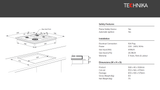 Technika SATB64GWS 4 Burner Stainless Steel Gas Cooktop  - Black Friday Sale!!!