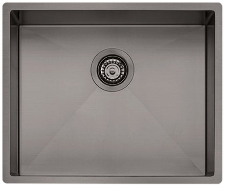 Oliveri Sb50Gm Spectra Top Or Undermount Single Bowl Gun Metal Sink Kitchen Sinks