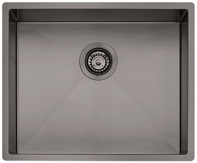 Oliveri Sb50Gm Spectra Top Or Undermount Single Bowl Gun Metal Sink Kitchen Sinks