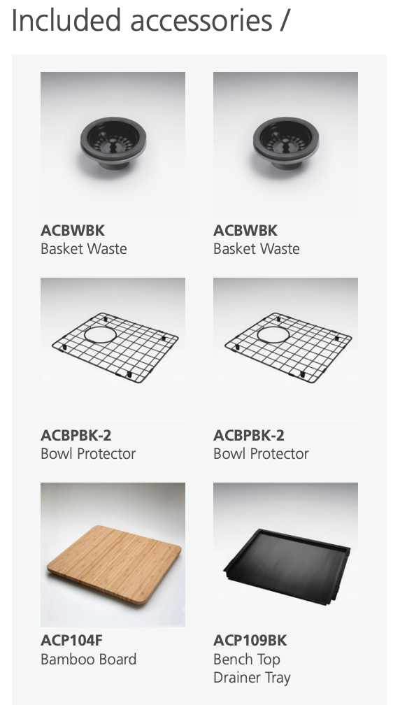 Oliveri Spectra Sb63Bk Top Or Undermount Double Bowl Sink Black Finish Kitchen Sinks