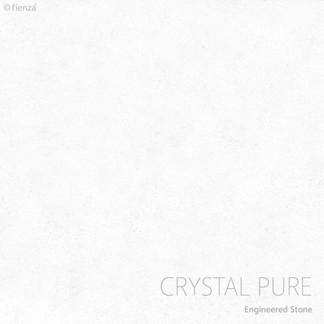 Fienza Sc75Q 750Mm Crystal Pure Undermount Stone Top Quest Wall Hung Vanity Unit White - Special