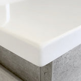 Fienza Crystal Pure 750Mm Sc75Zr Undermount Stone Top Wall Hung Vanity Unit Fingerpull Right Drawers