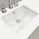 Fienza Sc90Cl 900Mm Crystal Pure Undermount Stone Top Fingerpull Vanity Unit On Kickboard Left