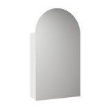 Aulic Canterbury Arch Matte White Shaving Cabinet 500 x 900mm SCCAN-500-MW Matte White Mirrors & Cabinets