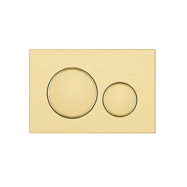 Fienza SIG40-UB Round Flush Buttons for Geberit Sigma 40, Urban Brass