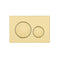 Fienza SIG40-UB Round Flush Buttons for Geberit Sigma 40, Urban Brass