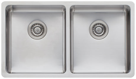 Oliveri Sn63Tu Sonetto Double Bowl Sink - In Stock Undermount Kitchen Sinks
