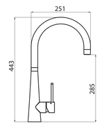 Oliveri Ss2520 Essente Gooseneck Mixer Tap Kitchen Taps