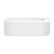 Fienza ST20-1700 Minka Solid Surface Bath, 1700mm, Matte White - Special Order