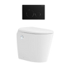 Lafeme Autolux Inwall Cistern Floor Pan Smart Toilet With Matte Black Flush Plate