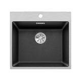 Blanco Made In Germany Sub500Ifak5 Steelframe Sink With Tap Ledge Granite Kitchen Sinks