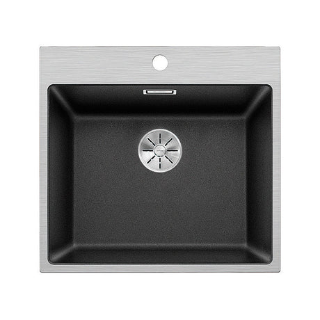 Blanco Made In Germany Sub500Ifak5 Steelframe Sink With Tap Ledge Granite Kitchen Sinks