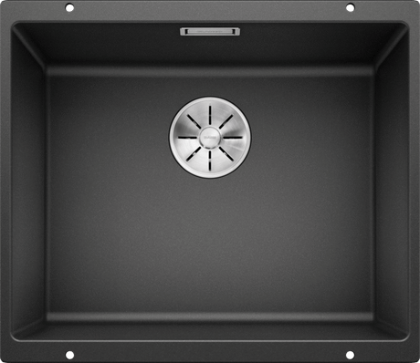 Blanco Subline500Uk5 Granite Kitchen Sink - Anthracite Black Sinks
