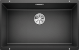 Blanco Subline700Ubk5 Granite Kitchen Sink - Super Black Sinks