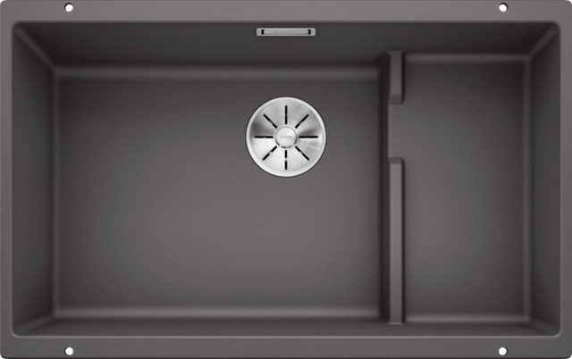 Blanco Subline700Ulk5 Granite Kitchen Sink - Anthracite Black Seconds Stock Sinks