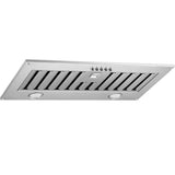 Schweigen SWU-6 60cm UnderMount On Board Motor Rangehood, Stainless Steel