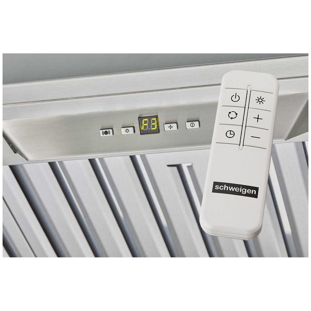 Schweigen CLUM212SE 120cm Non Silent BBQ Undermount Single Motor Rangehood, 3200m3/hr, Stainless Steel