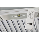 Schweigen CLUM212 120cm Non Silent BBQ Undermount Twin Motor Rangehood, 2500m3/hr, Stainless Steel