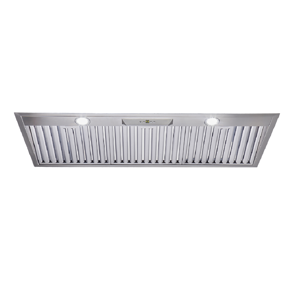 Schweigen CLUM212 120cm Non Silent BBQ Undermount Twin Motor Rangehood, 2500m3/hr, Stainless Steel