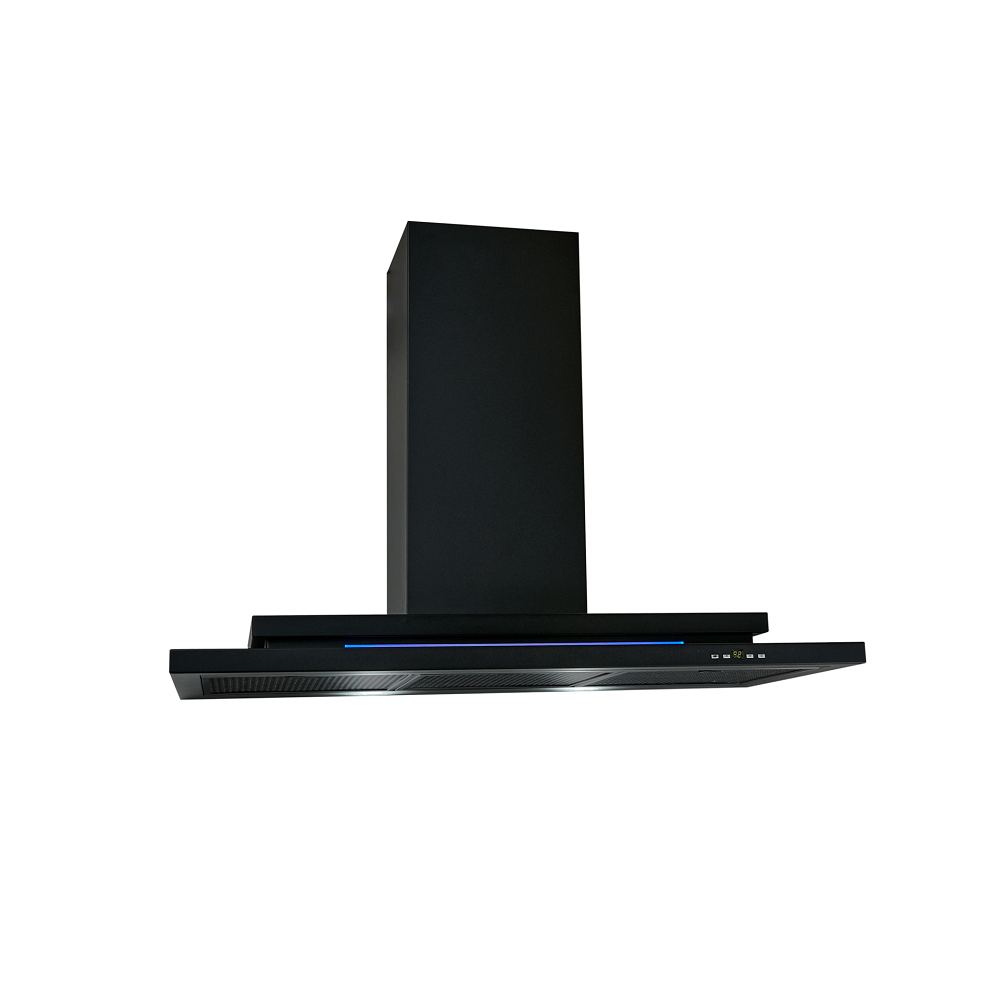 Schweigen DS3131-R2BSP 90cm Silent Wall Mount  Rangehood, 1600m3/hr, Matte Black