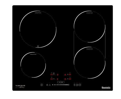 Baumatic 60Cm Induction Cooktop | Bsih64