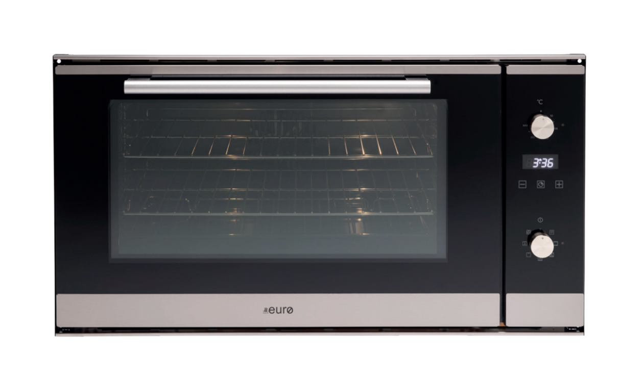 Euro Appliances Eo90Mxs 90Cm Electric Multi-Function Oven Large