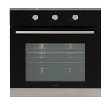 Euro Appliances Eo604Sx Black Glass Electric Oven Oven