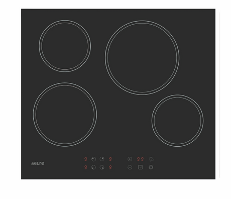 Euro Appliances Ect60Cr Touch Control Electric Cooktop Ex Display Ceramic