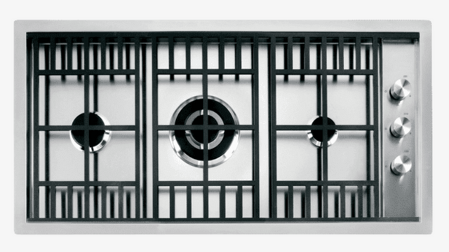 Barazza Lab900-3 90Cm Stainless Steel Gas Cooktop - Order In